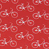Pieni lisäkuva, jossa Trikoo polkupyörät punaisella 