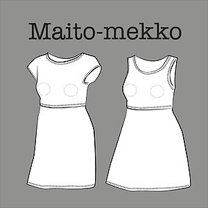 Kuvassa Maito -mekko 