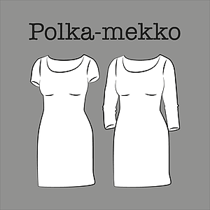 Kuvassa Polka -mekko 