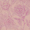 Pieni lisäkuva, jossa Pala 3,4m: Luomutrikoo (digiprint) Elämäni Ruusut vaaleanpunainen