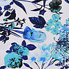 Pieni lisäkuva, jossa College digiprint siniset kukat ja perhoset