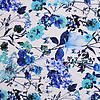 Pieni lisäkuva, jossa College digiprint siniset kukat ja perhoset
