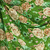 Pieni lisäkuva, jossa Trikoo digiprint upeat kukat vihreä