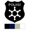 Pieni lisäkuva, jossa Silityskalvokuva Poliisi 10cm