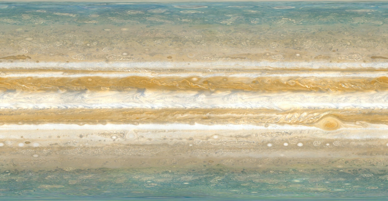 Kuvassa Luomutrikoo (digiprint) Jupiter